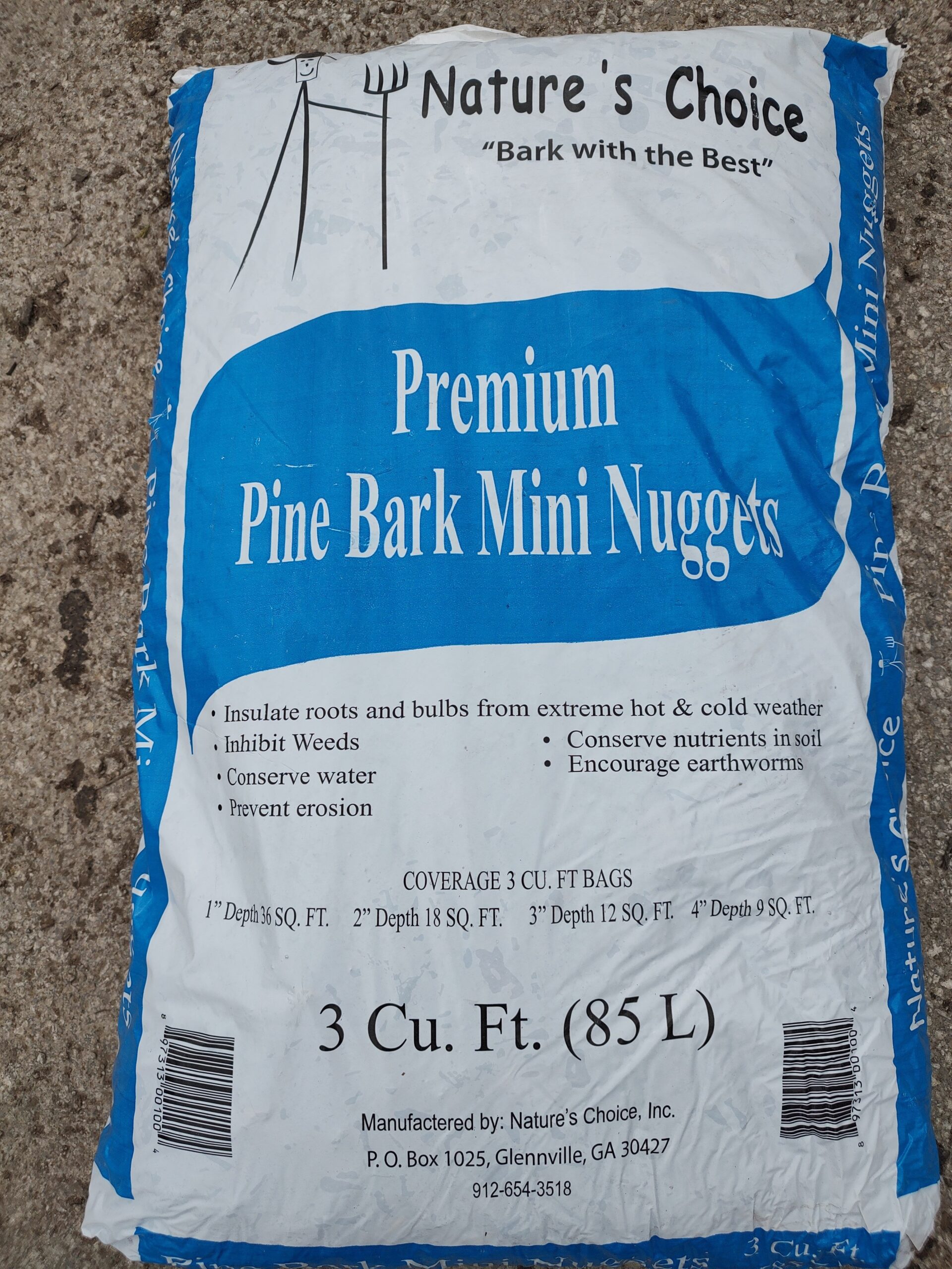 Mini Pine Nugget Bagged Mulch Columbus, OH | Kurtz Bros