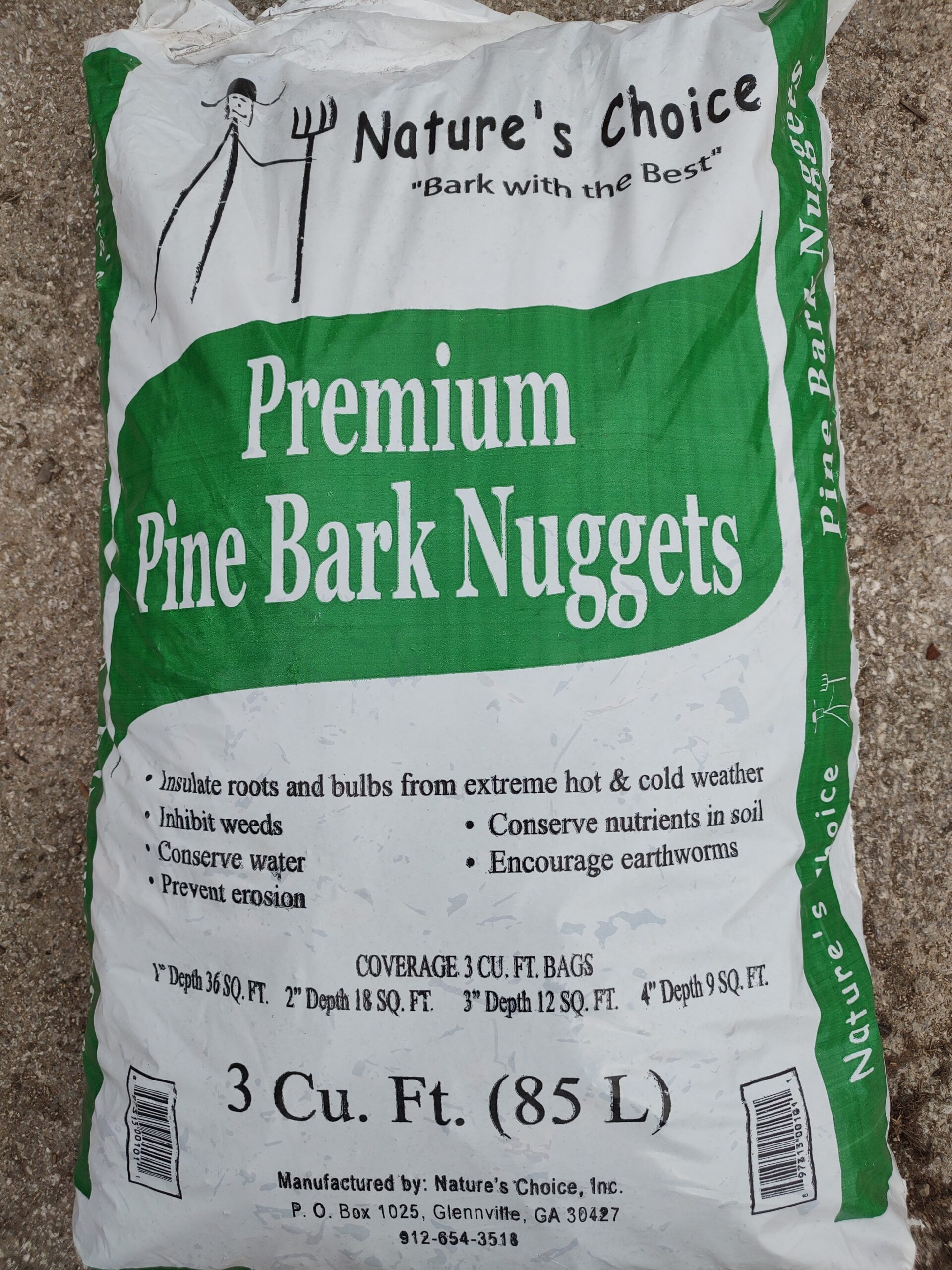 Pine Nugget Bagged Mulch Columbus, OH Kurtz Bros Central Ohio